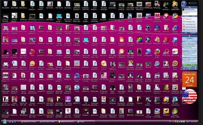 Clean your desktop