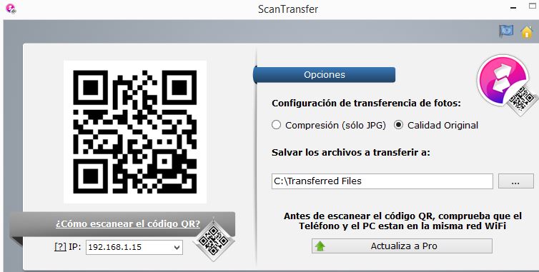 Scan Transfer Tool