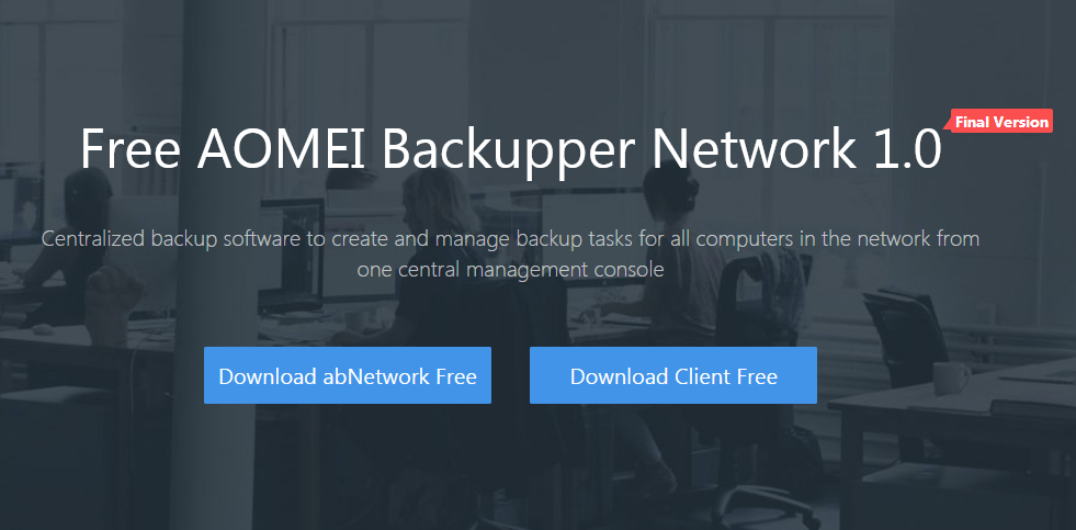 AOMEI Backupper Network