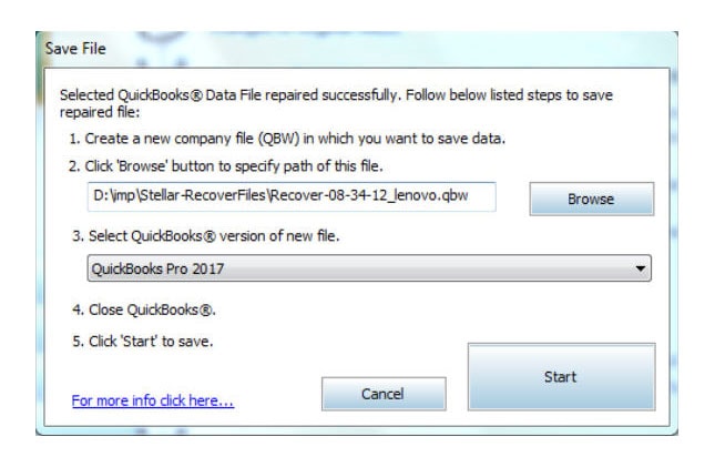 save your corrupted quickbooks file