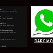 WhatsApp Finally Launching Dark Mode – What’s that?