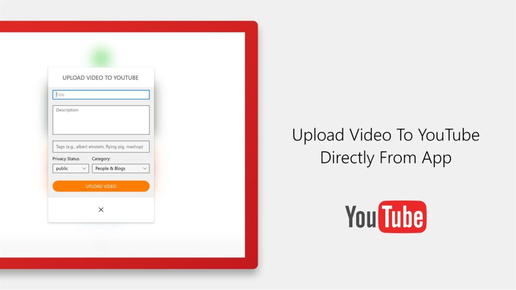 Upload Videos to Youtube