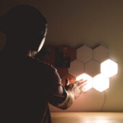 Light up your space with these Modular and Touch Enabled Polygon Light Tiles