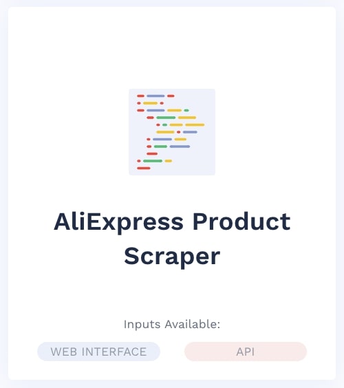 AliExpress Scraper