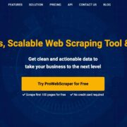 Import.io Alternative:- ProWebScraper (Fast and Powerful Web Scraping Tool)