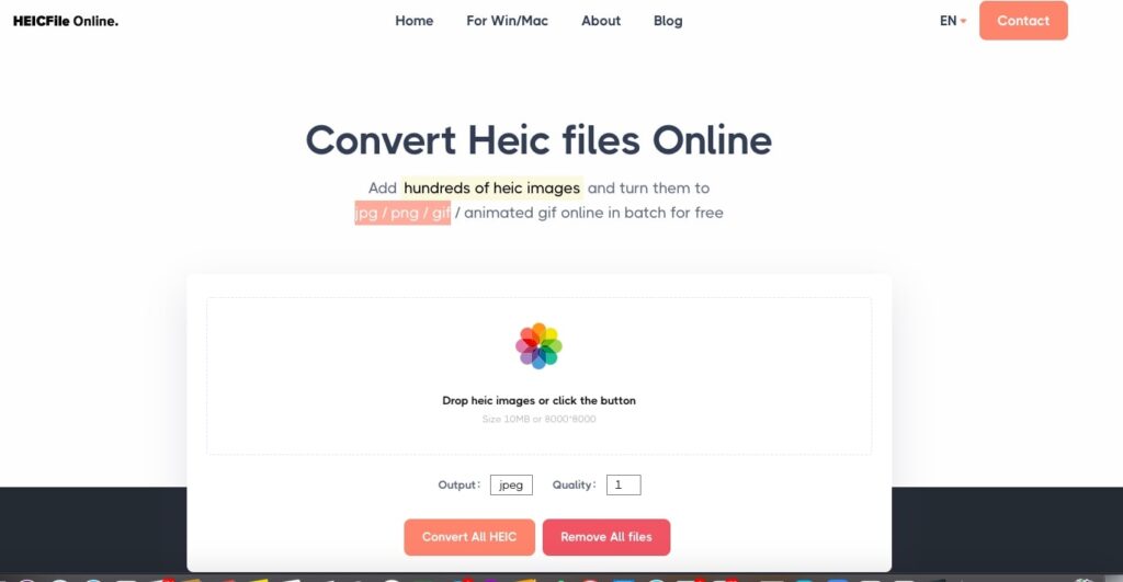 Convert HEIC Files Online