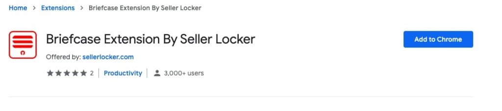 Seller Locker Chrome Extension