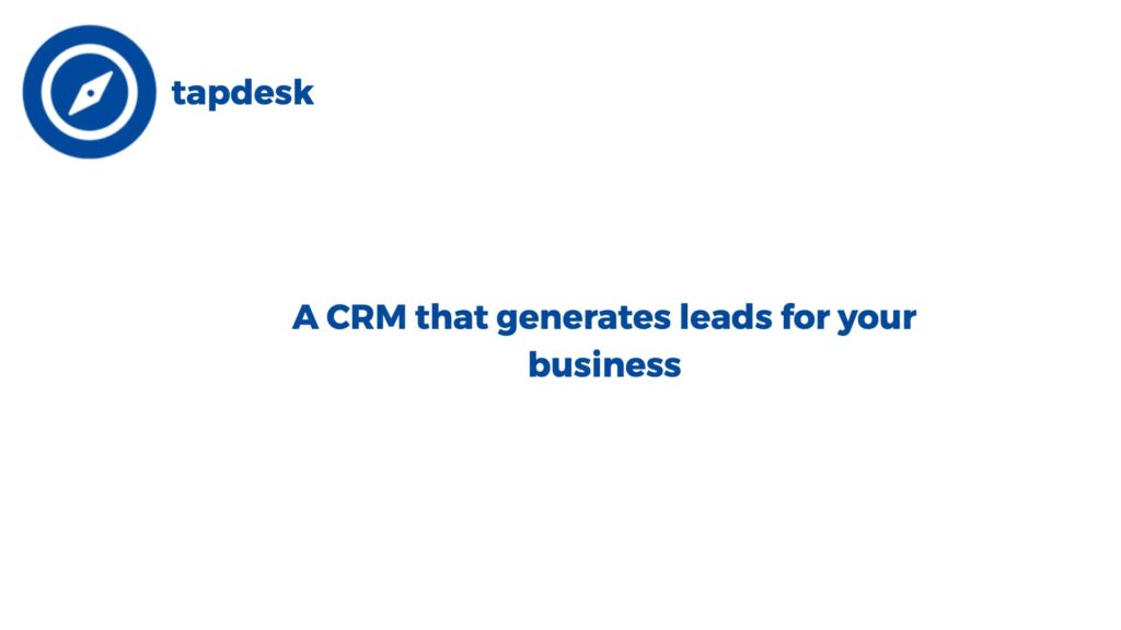 Tapdesk CRM