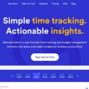 BeforeSunset Review 2022:- Powerful Time Tracking and Budget Management Software