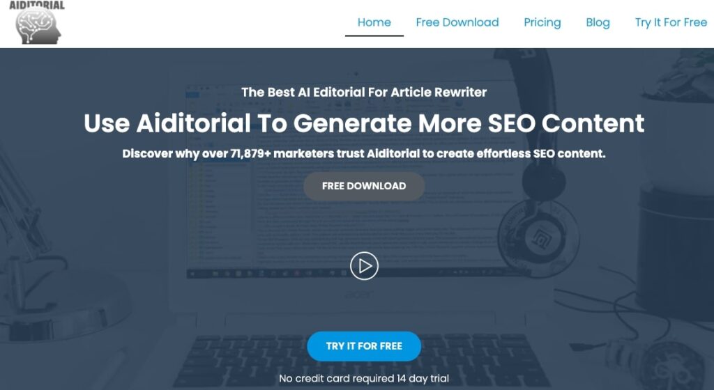 Aiditorial - Article Rewriter