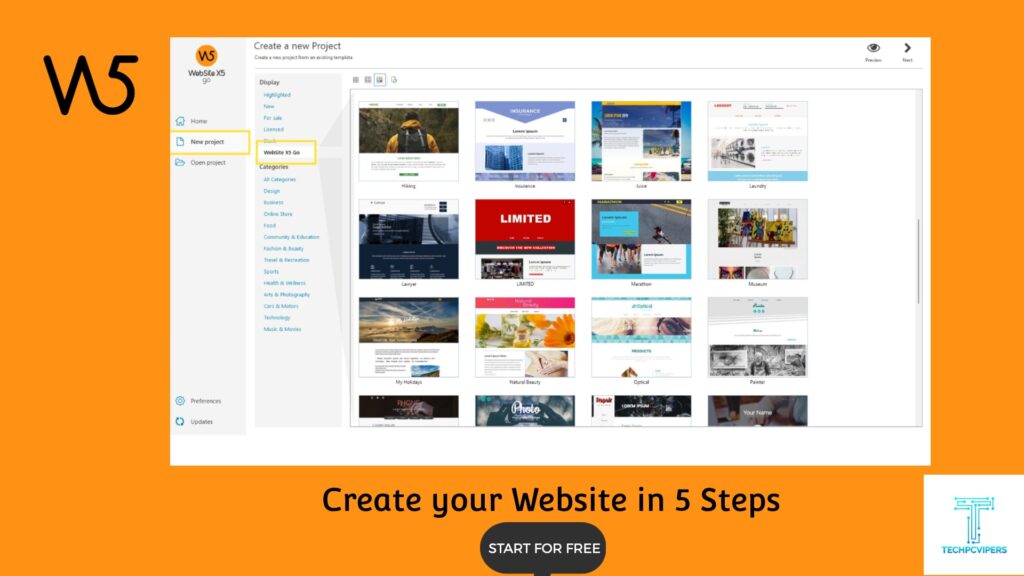 Website X5 - Web Design Software