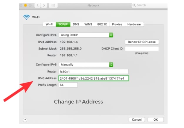 How to Change the IP Address