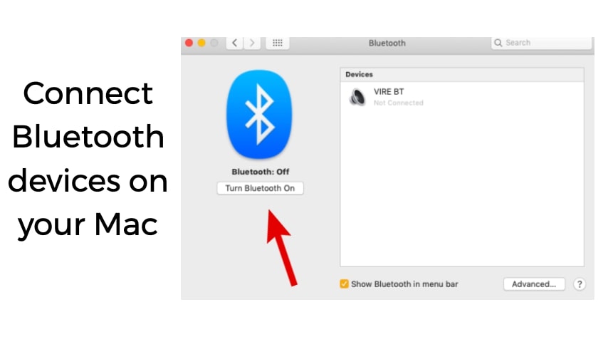 Bluetooth on your Mac