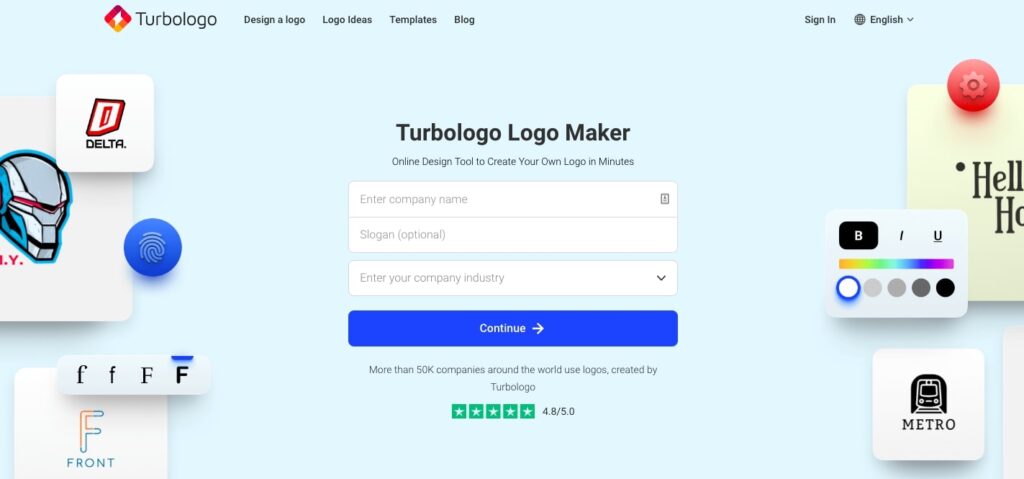 Turbologo -  Online Logo Maker Tool