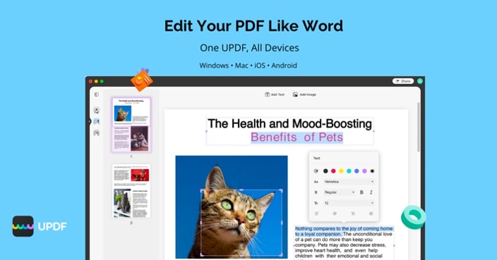 UPDF - PDF Editing Software 