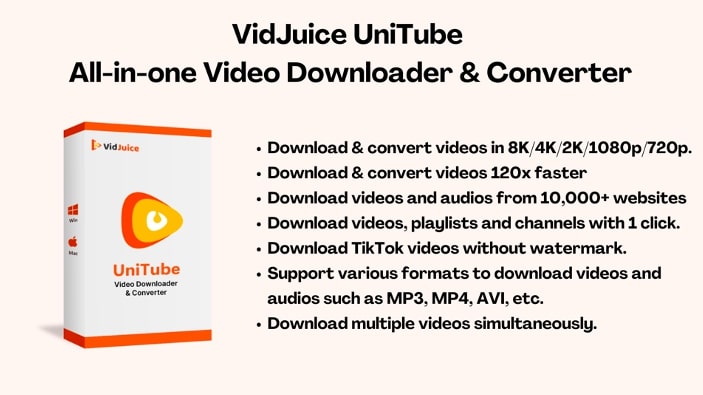 VidJuice UniTube Video Downloader