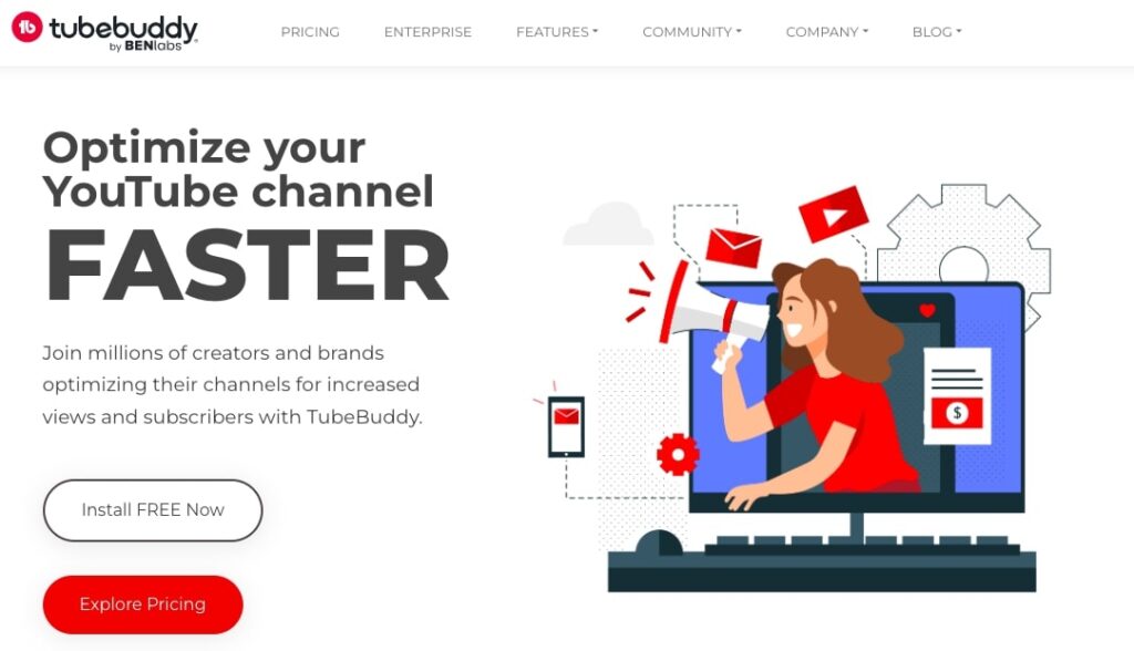 TubeBuddy - Youtube Certified Tool