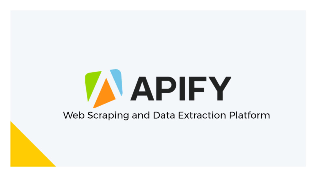 Apify -  Web Scraping
